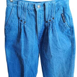 30/11 27x36 Vintage Rocky Mountain Jeans High-Waist Ranch Cowgirl Denim 1990s